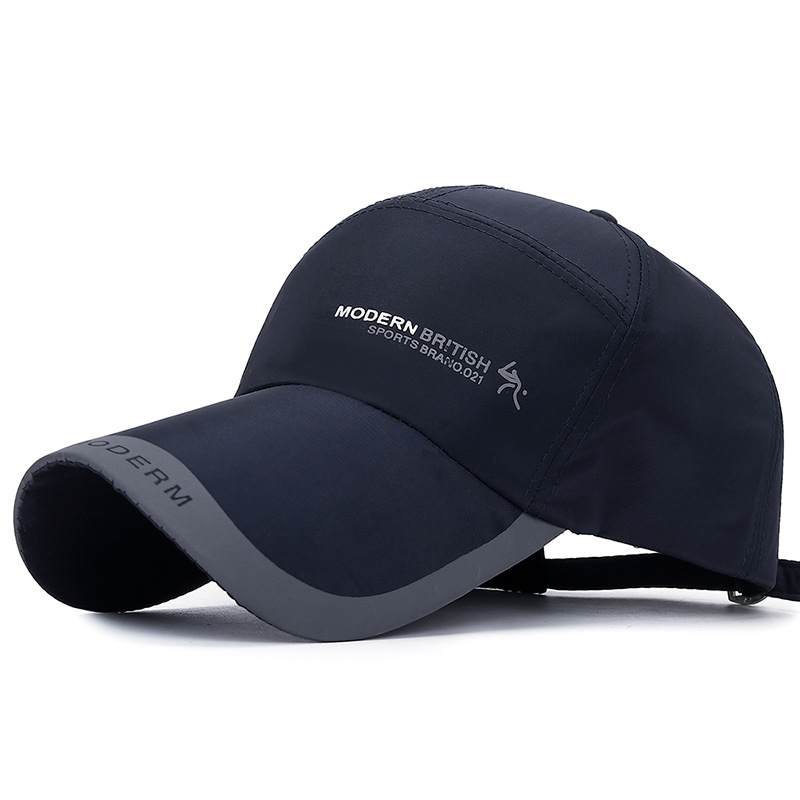 Structured Baseball Cap with Adjustable Closure - Performance Hat for Outdoor Activities and Custom Embroidery