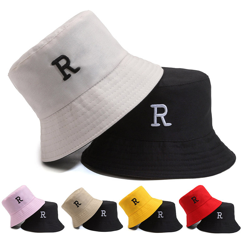 Women's Summer Korean & Japanese Style Double-Sided Bucket Hat with Large Brim Sun Visor & Smiley Face Daisy Hat for Kids