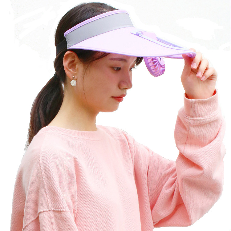 Same style fan hat, women's outdoor casual sports sun hat, men's sun protection fishing breathable open-top hat.